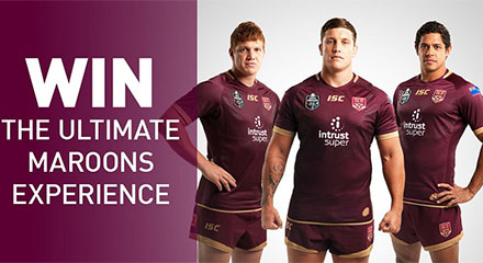 camisetas rugby Queensland Maroons 2018