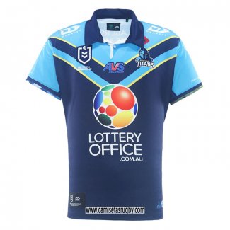 Camiseta Gold Coast Titans Rugby 2025 ANZAC