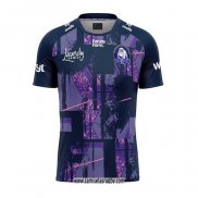 Camiseta Canterbury Bankstown Bulldogs Rugby 2025 Entrenamiento Violeta