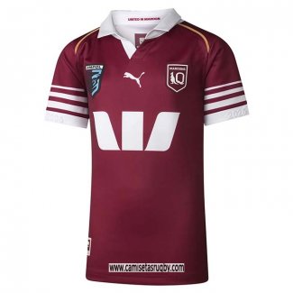Camiseta Queensland Maroons Rugby 2026 Local