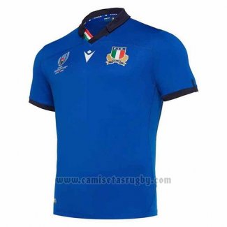 Camiseta Italia Rugby RWC2019 Azul