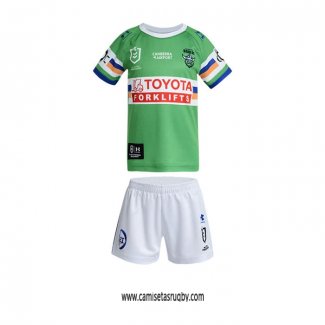 Camiseta Ninos Canberra Raiders Rugby 2026 Local
