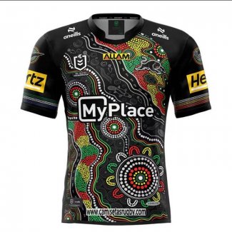 Camiseta Penrith Panthers Rugby 2025 Indigena