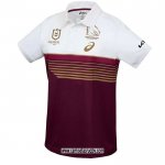 Camiseta Polo Brisbane Broncos Rugby 2025 Local