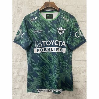Camiseta Canberra Raiders Rugby 2025 Entrenamiento