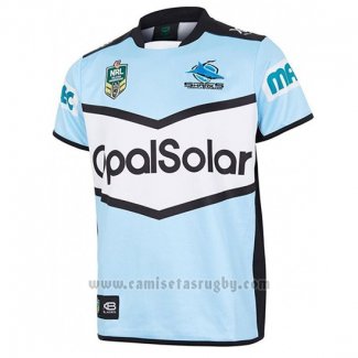 Camiseta Cronulla Sharks Rugby 2018 Local