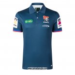 Camiseta Polo Newcastle Knights Rugby 2026 Azul