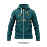 Sudaderas con Capucha Australia Rugby Verde