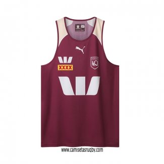 Tank Top Queensland Maroons Rugby 2026 Entrenamiento