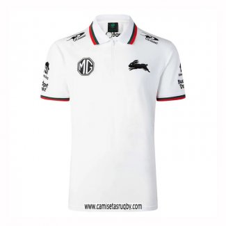 Camiseta Polo South Sydney Rabbitohs Rugby 2026 Blanco