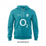 Sudaderas con Capucha Inglaterra Rugby 2025 Verde