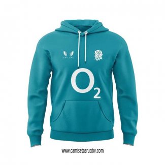 Sudaderas con Capucha Inglaterra Rugby 2025 Verde