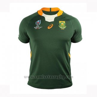 Camiseta Sudafrica Rugby RWC2019 Local