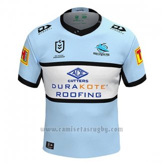 Camiseta Cronulla Sutherland Sharks Rugby 2020 Local