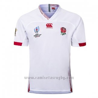 Camiseta Inglaterra Rugby RWC2019 Blanco