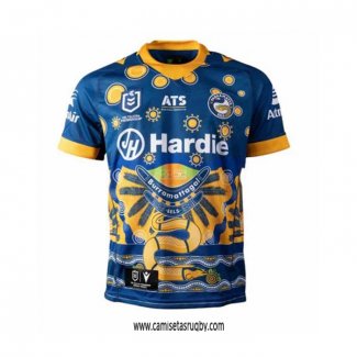 Camiseta Parramatta Eels Rugby 2025 Indigena
