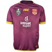 Camiseta Queensland Maroons Rugby 2018 Brown