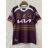 Camiseta Brisbane Broncos Rugby 2025 Local