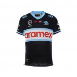 Camiseta Cronulla Sutherland Sharks Rugby 2022 Segunda