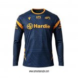 Camiseta Parramatta Eels Manga Larga Rugby 2026 Azul