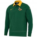 Camiseta Sudafrica Mangas Larga Rugby 2025-2026 Entrenamiento