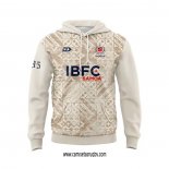 Sudaderas con Capucha Samoa Rugby Crema