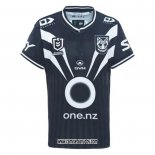 Camiseta Nueva Zelandia Warriors Rugby 2025 Entrenamiento Negro