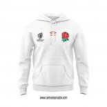 Sudaderas con Capucha Inglaterra Rugby 2023 Blanco