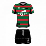 Camiseta Ninos Kit South Sydney Rabbitohs Rugby 2021 Local