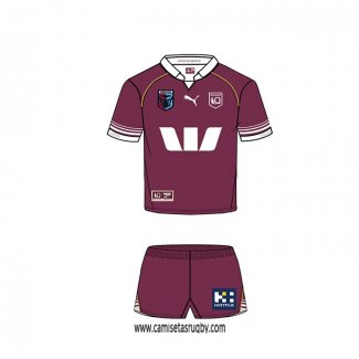 Camiseta Ninos Queensland Maroons Rugby 2026 Local