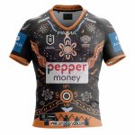 Camiseta Wests Tigers Rugby 2025 Indigena