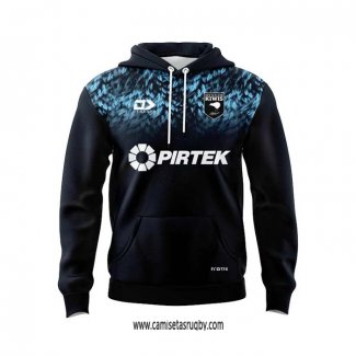Sudaderas con Capucha Nueva Zelandia Kiwis Rugby 2025 Negro