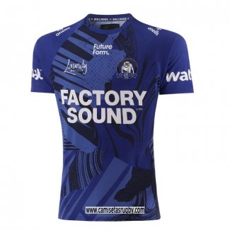 Camiseta Canterbury Bankstown Bulldogs Rugby 2025 Entrenamiento Azul