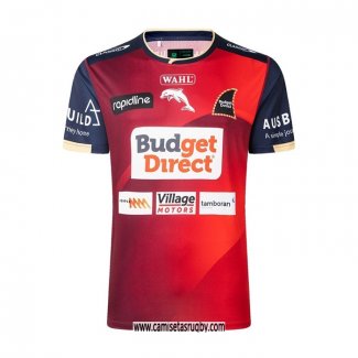 Camiseta Dolphins Rugby 2026 Entrenamiento Rojo