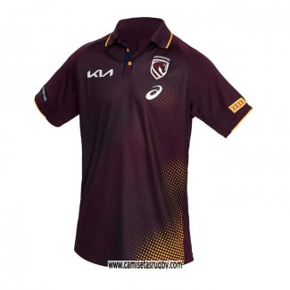 Camiseta Polo Brisbane Broncos Rugby 2026 Rojo