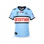 Camiseta Cronulla Sutherland Sharks Rugby 2022 Local