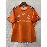 Camiseta Fiji Drua Rugby 2026 Entrenamiento Naranja