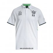 Camiseta Polo Canberra Raiders Rugby 2026 Blanco