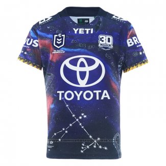 Camiseta North Queensland Cowboys Rugby 2025 Indigena