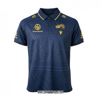 Camiseta Polo Parramatta Eels Rugby 2026 Azul