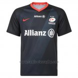 Camiseta Saracens Rugby 2019 Negro