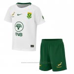 Camiseta Ninos Sudafrica Rugby 2025 Segunda