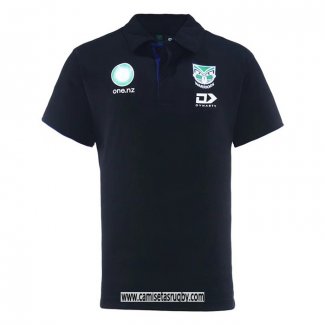 Camiseta Nueva Zelandia Warriors Rugby 2025 Negro