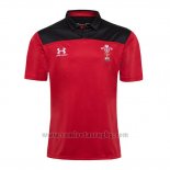 Camiseta Polo Gales Rugby 2019-2020 Rojo