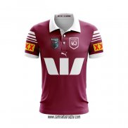 Camiseta Polo Queensland Maroons Rugby 2024