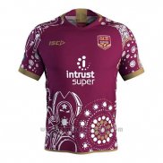 Camiseta Queensland Maroons Rugby 2018-19 Conmemorative