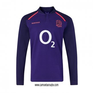 Camiseta Inglaterra Manga Larga Rugby Segunda Classic