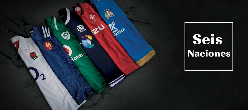 Camisetas Rugby Seis Naciones