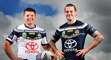 camisetas rugby North Queensland Cowboys 2018